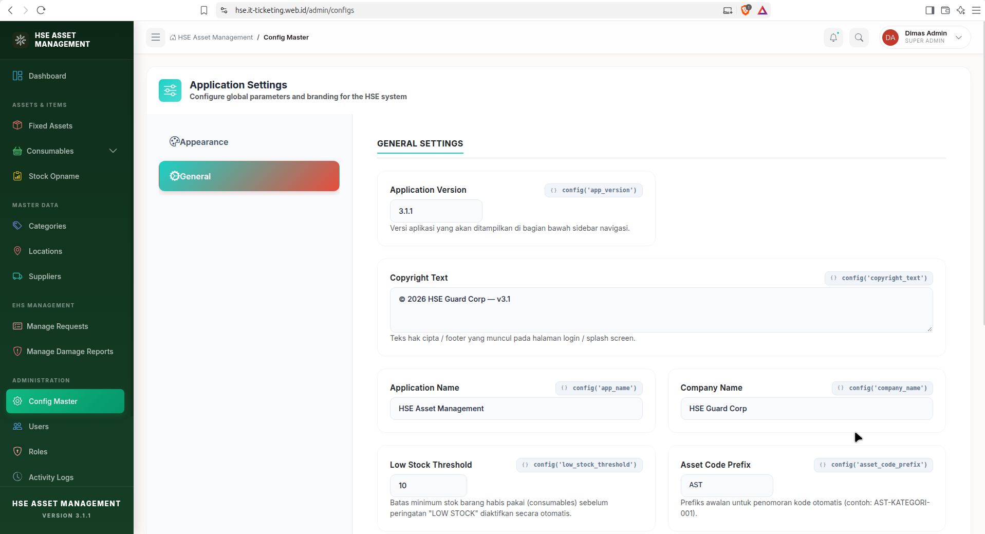 HSE Asset Management screenshot 6